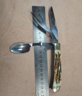 德国接吻鹤三开多功能口袋刀