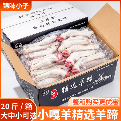 内蒙古小嘎羊羊蹄20斤