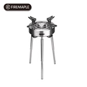 火枫擎天2分体式 气炉大功率户外炉具燃气炉火炉户外露营炊具套装
