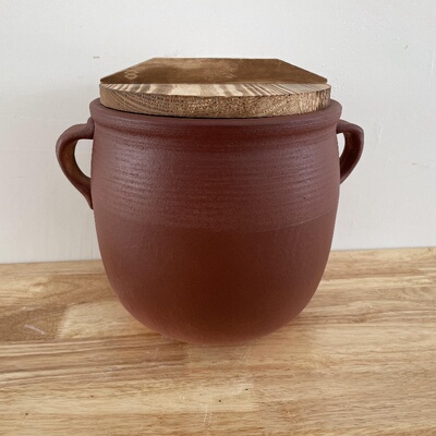 老式家用陶土大容量砂锅