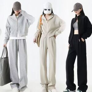 2025新款立领卫衣外套女宽松显瘦