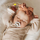 婴儿发带宝宝儿童可爱超萌小月龄蝴蝶结头带头饰男婴女婴春夏头花