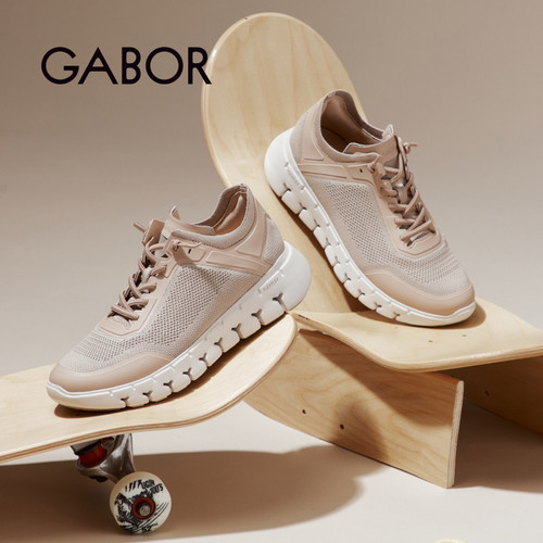 gabor系带平跟低帮运动鞋