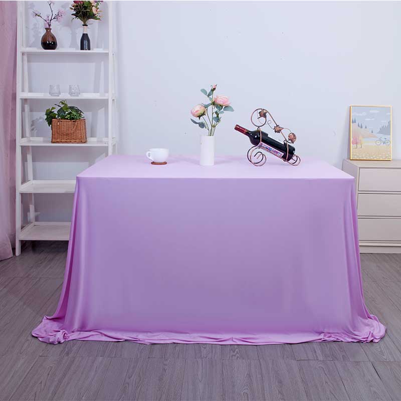 纯色垂顺长方形定制装饰布ins