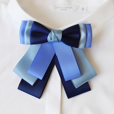 领花女职业领结头花商务正装银行