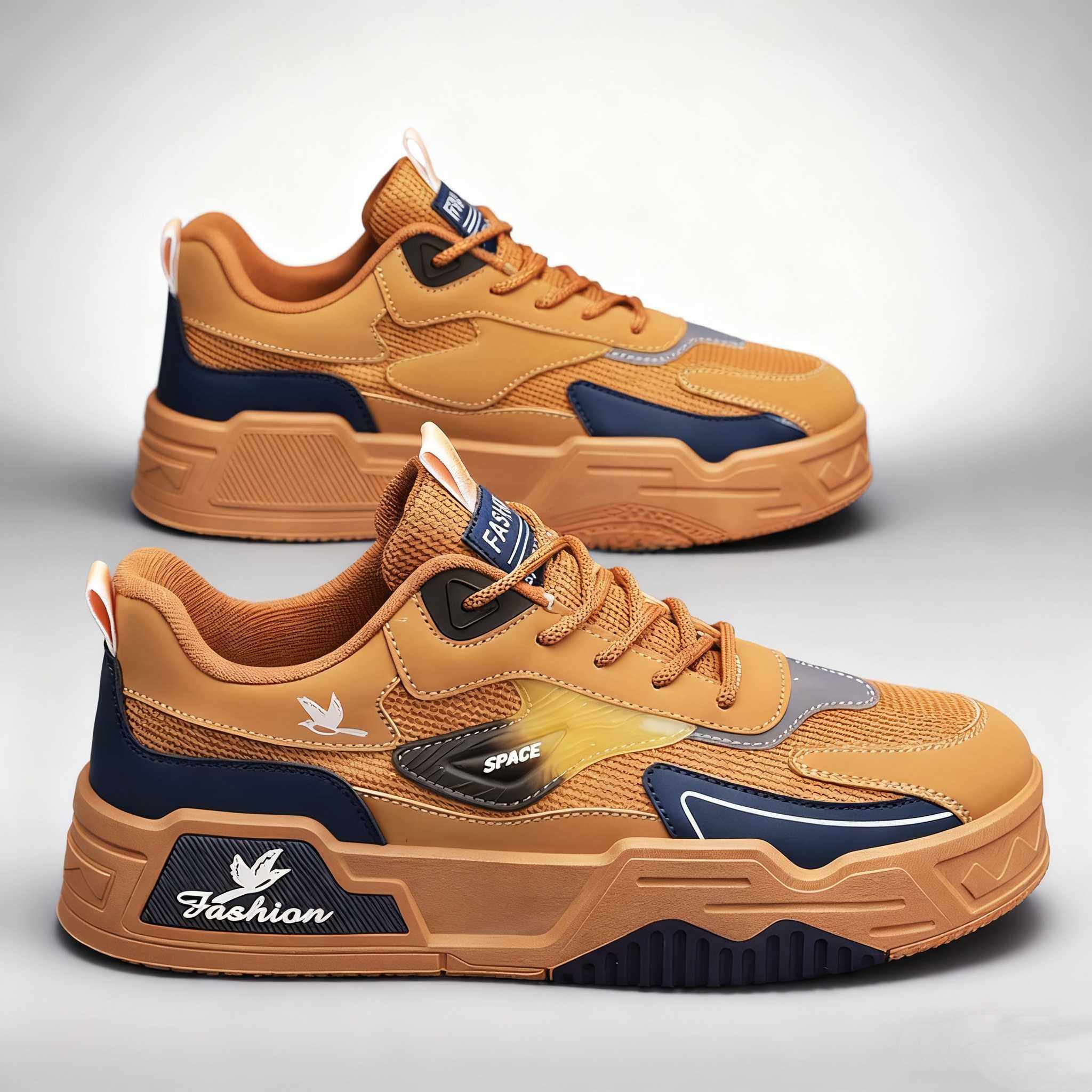 男鞋2025年新款男士百搭校园运动潮鞋厚底防滑耐磨板鞋时尚休闲鞋,流行男鞋,软木鞋/勃肯鞋,淘宝优惠券,粉丝福利购,淘宝优惠卷