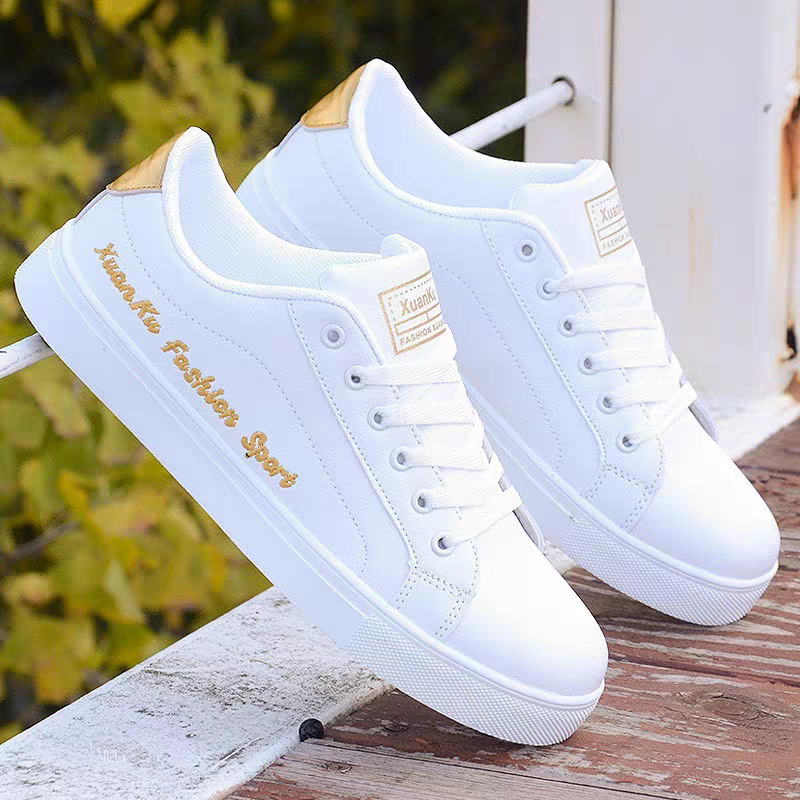 极简小白鞋男款2025新款百搭潮流休闲运动鞋低帮男士透气平底板鞋