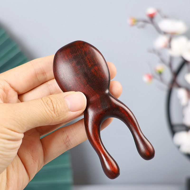 紫檀小青蛙眼部按摩器鼻梁