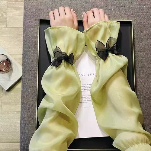 防晒袖套女骑行开车户外手