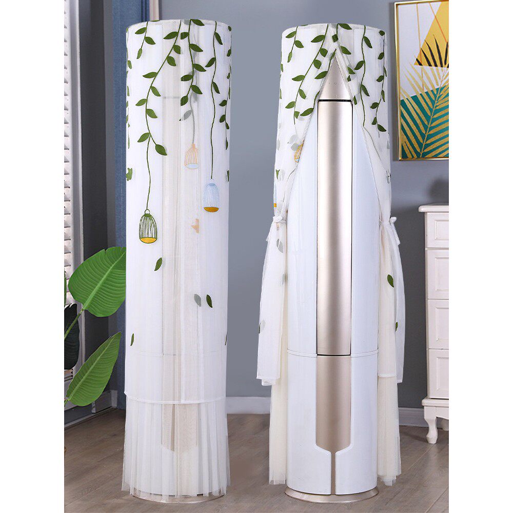 空调罩套柜机圆形圆柱适用格力客厅美的海尔奥克斯立式空调防尘罩