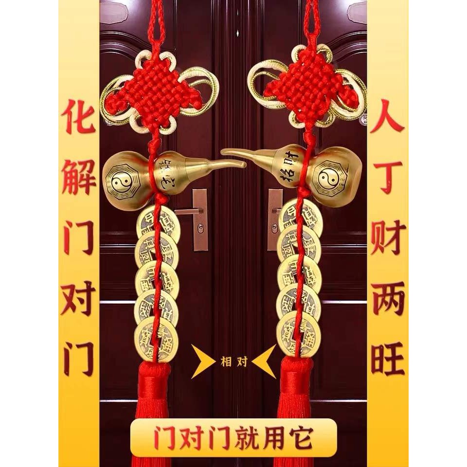 装纯朱砂真品铜葫芦开口五