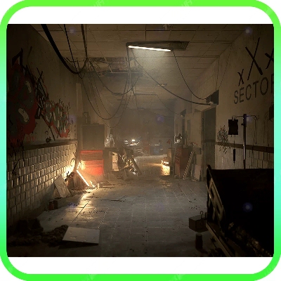 Unity末日废弃医院避难所走廊病房病床手术台血迹涂鸦场景3D模型
