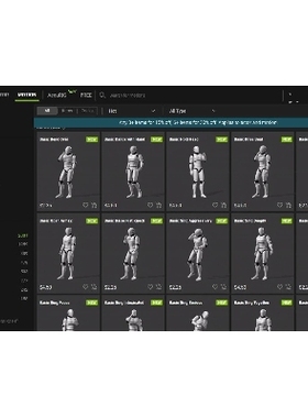 iClone actorcore reallusion动作捕捉库动画文件2023合集2548个