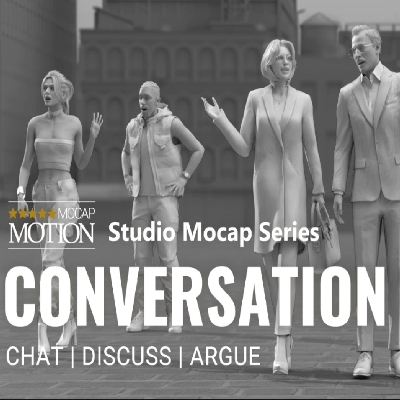 iclone动作捕捉系列之对话Conversation (Animotion Iclone 8.3)