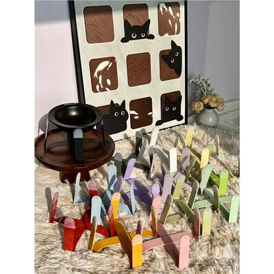 升级版 日本Pecolo支架静音宠物碗支架适配bridge.cat宠物碗pw等