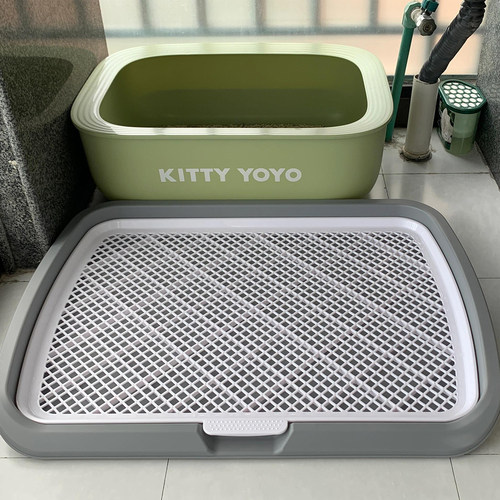 猫砂垫防带出超大号双层控砂垫猫厕所防外溅漏砂板宠物用品控砂台