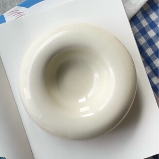 贝果碗罐头陶瓷宠物碗猫碗狗碗猫咪粮食碗甜甜圈食器水碗瓷碗猫