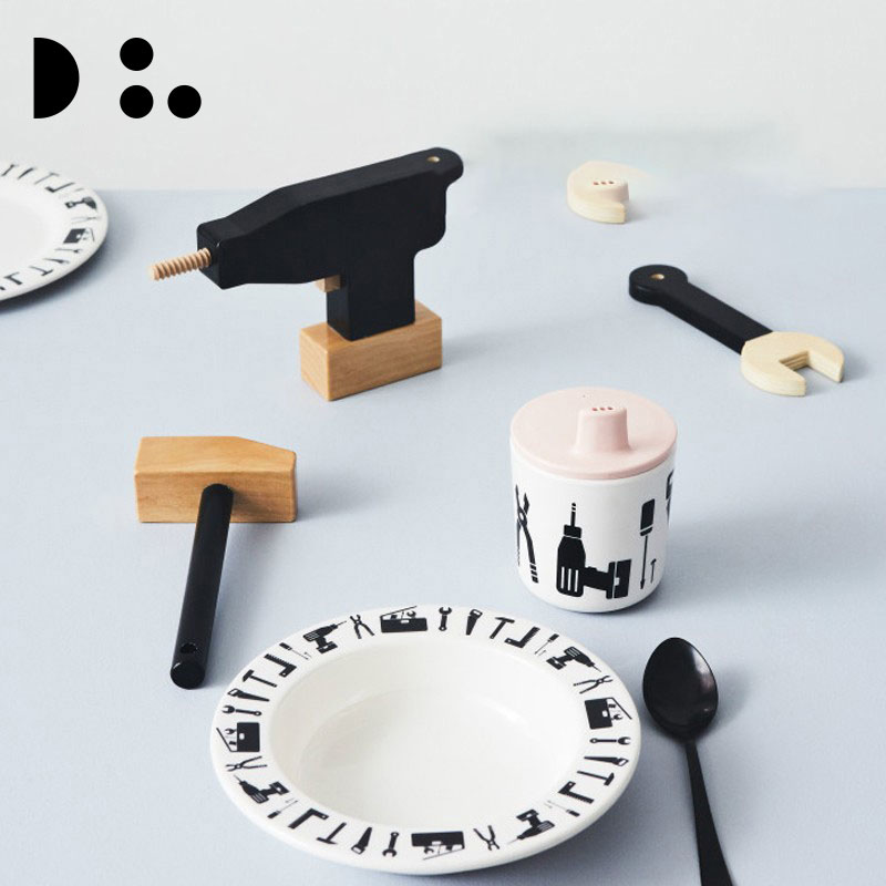 designletters宝宝餐具套装餐盘