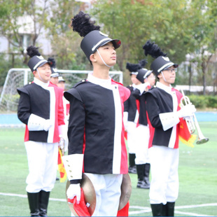 中小学生鼓号队管乐队演出服装儿童升旗班仪仗队礼仪服护旗手服装