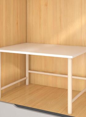 衣柜分层隔板柜子内置隔层实木架橱柜收纳置物架定制衣橱分隔层架