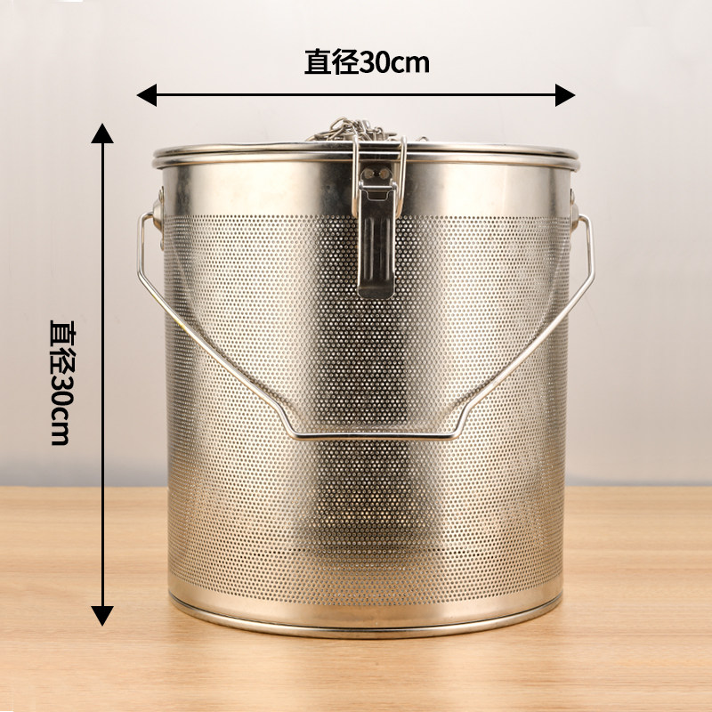 不锈钢卤料笼调料球包加大卤料卤肉汤篮汤料盒卤水火锅香料隔渣