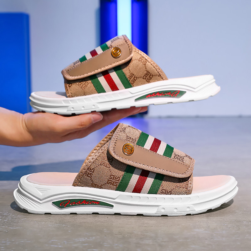 网红拖鞋男款夏季潮牌外穿防滑防臭休闲凉鞋户外运动踩屎感沙滩鞋