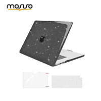 mosiso is suitable for the macbookair protective case with a starry sky fine flash. It is an Apple 2026 new m5 protective case and a transparent hard case for the macbookpro thumbnail 2