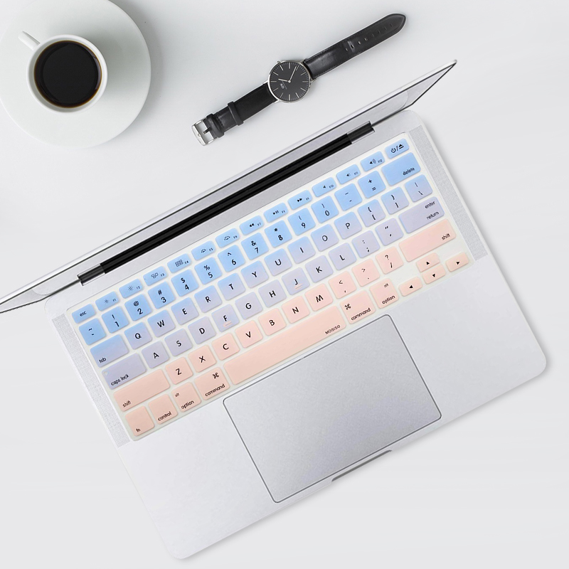 mosiso 键盘膜适用于苹果Macbook Air13.3/Pro13/Pro15笔记本电脑