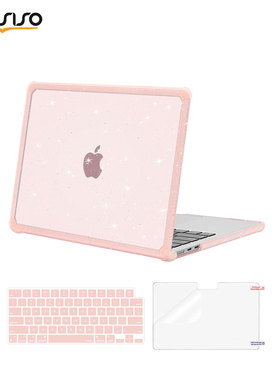 mosiso适用26款MacBookairM5保护壳细闪电脑壳防摔满天星外壳