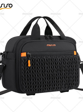 mosiso一机两镜单反相机包单肩斜挎摄影包休闲时尚手提富士收纳包