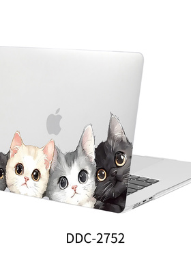 mosiso适用创意猫华为苹果电脑保护壳MacBook保护套定制air/Pro新款m4m5