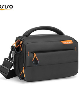 mosiso一机两镜相机包单肩摄影包佳能r50尼康富士数码斜挎包防水