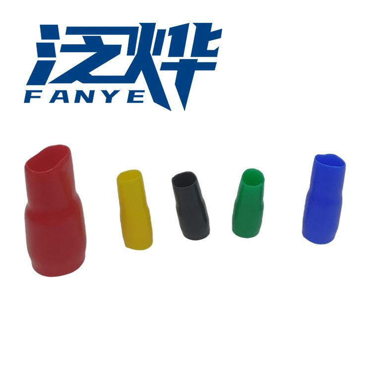 阻燃绝缘软护套冷压接线端子用线套V系列硅橡胶电缆套管电线色套