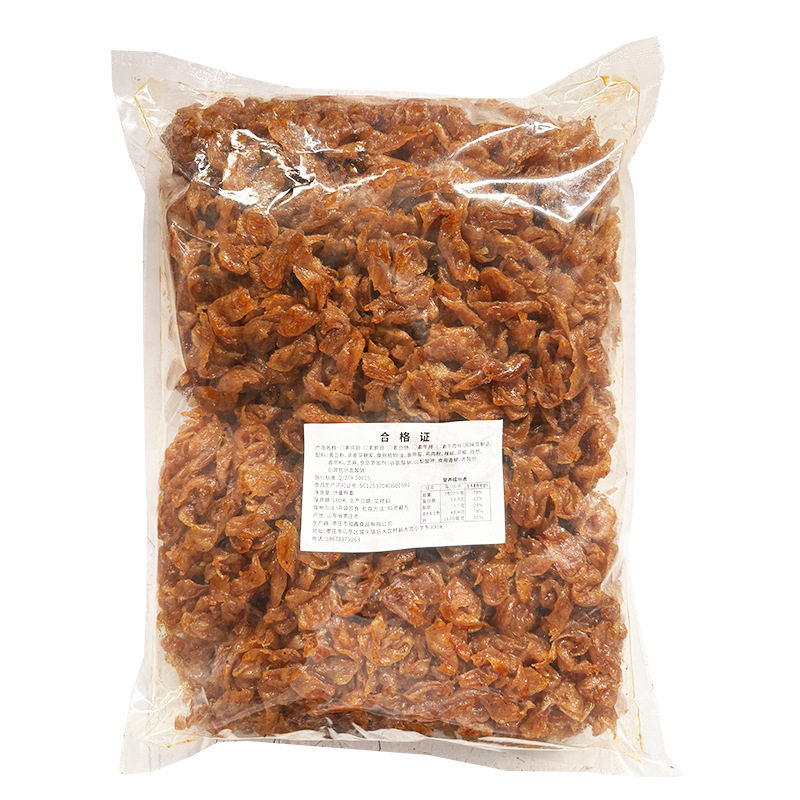 山姆冠必买商用餐饮超市散装5斤大包麻辣甜辣素鸡翅蜜汁豆制品超