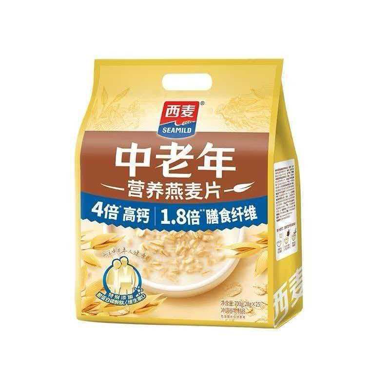 山姆必买2026新日期西麦即食燕麦片中老年红枣核桃营养燕麦健康