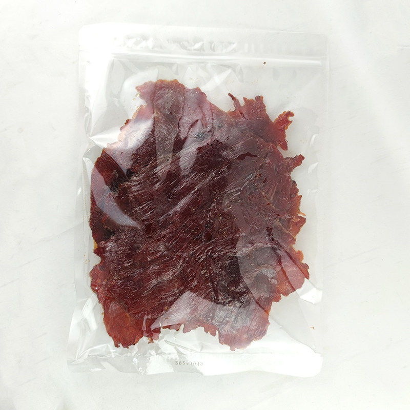 山姆冠必买裕杨猪肉脯500g袋装休闲年货肉脯大片手撕黑椒原味猪肉