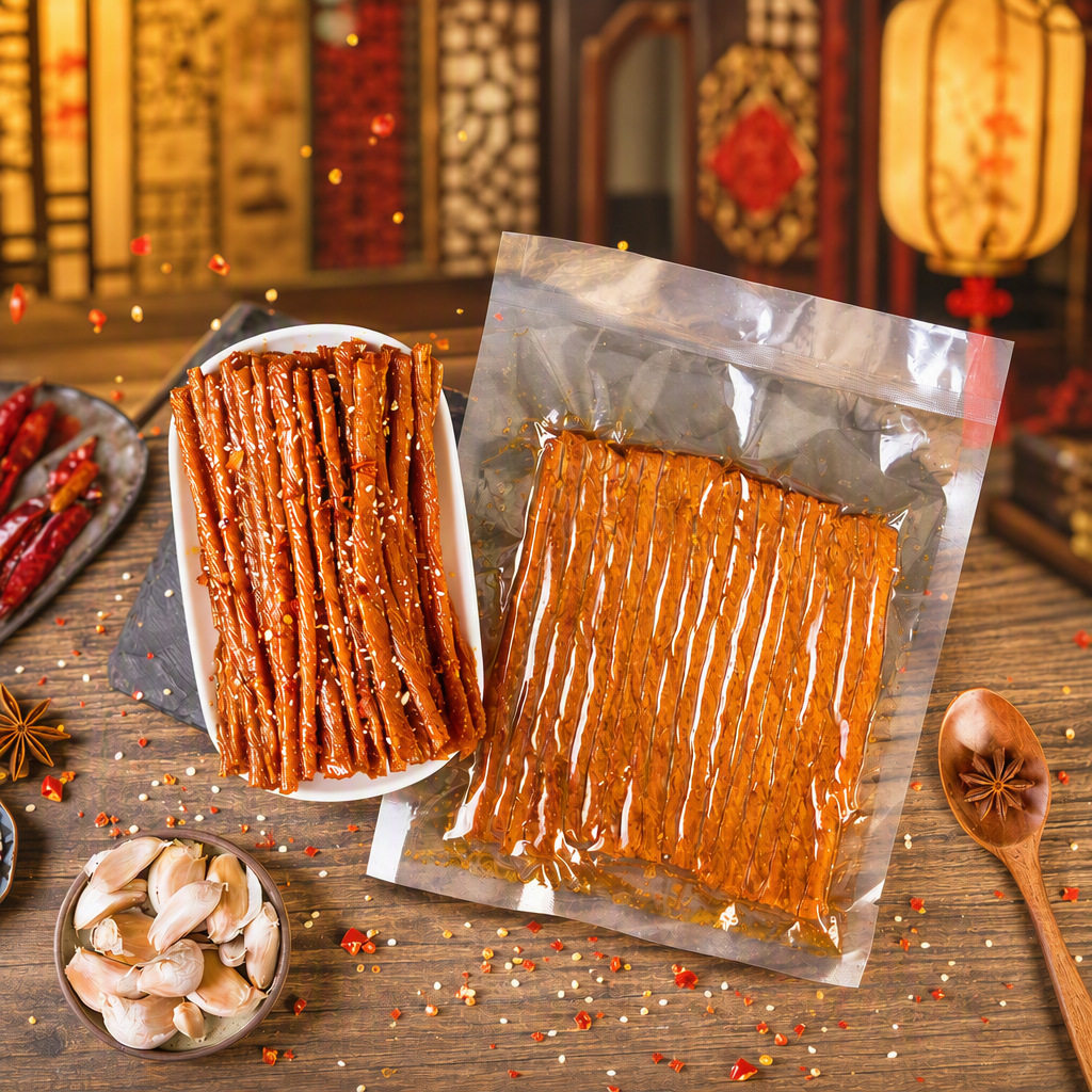 山姆冠必买卫道萍乡豆筋108g香辣麻辣味组合装辣条休闲小吃零食