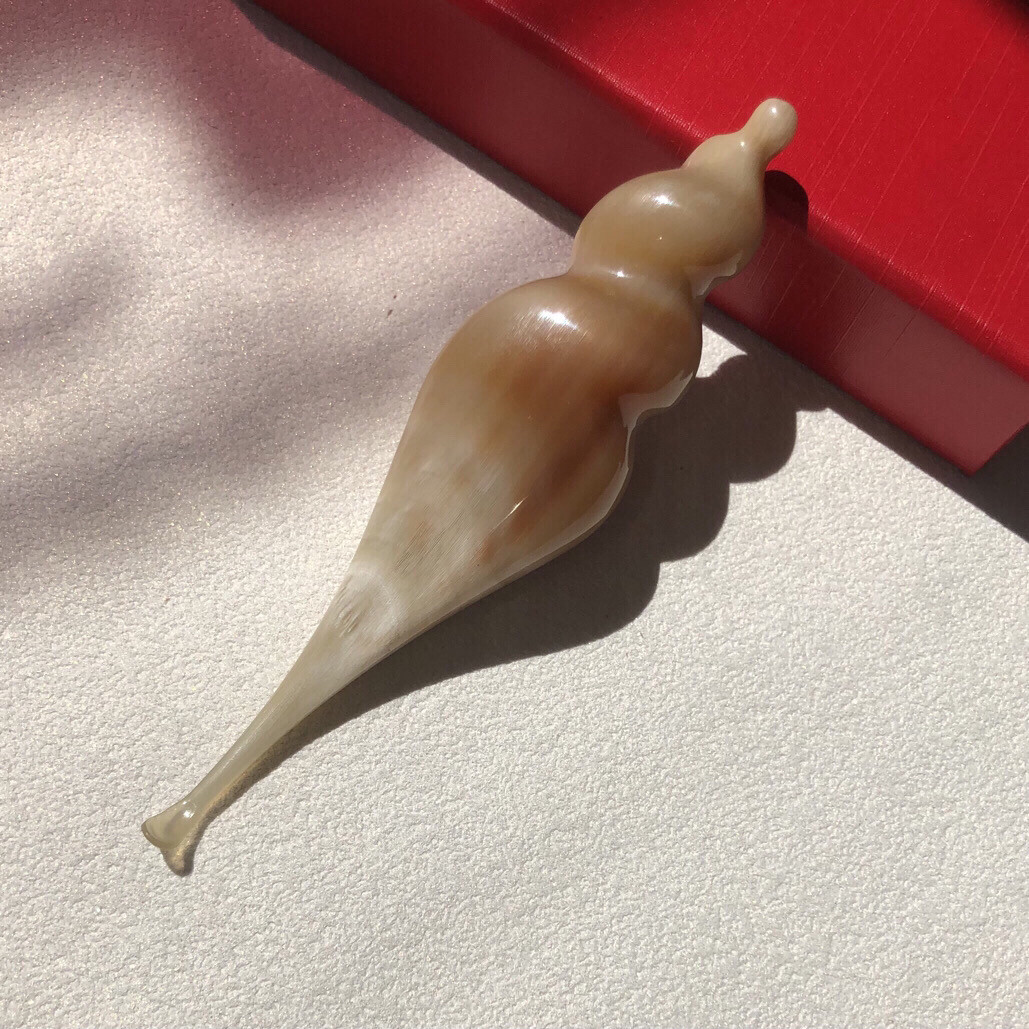 天然黄牛角耳挖子传统手工艺掏耳勺耳扒子剜耳匙家用釆耳朵工具