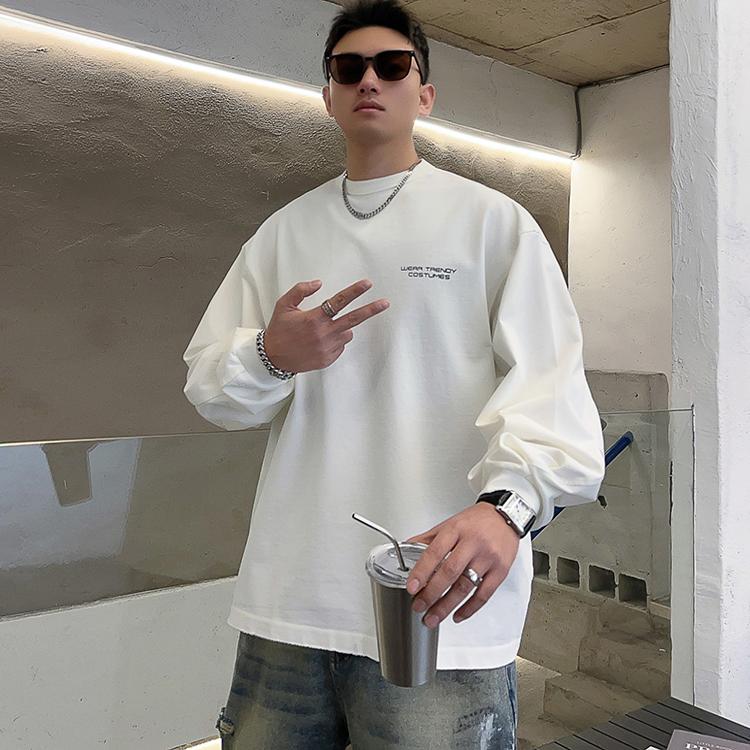 个性刮破立体剪裁长袖卫衣