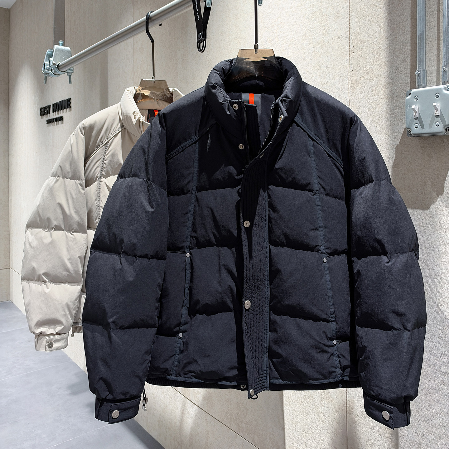 冬季潮流立领百搭保暖90绒羽绒服