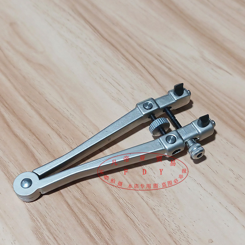 修表工具 手表开盖工具 双边V型开表器两爪开后盖工具 两脚开表盖