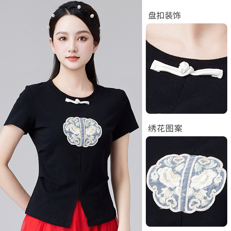 2024夏季短袖国风广场舞