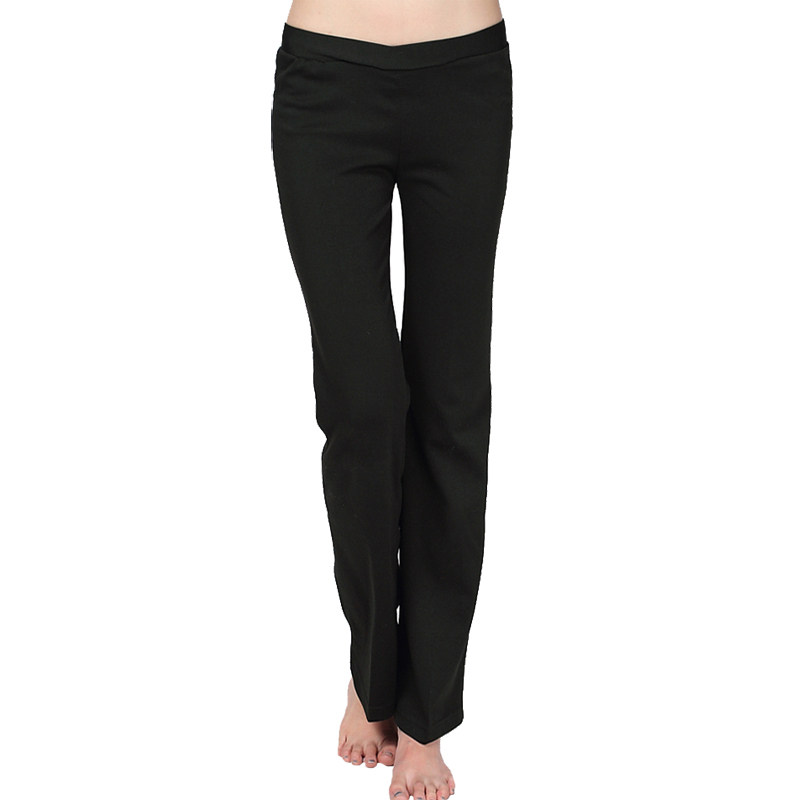 包邮新款牛奶丝健美操服装春夏体操裤子 女健身长裤 跳操舞蹈裤