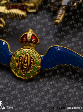大英帝国大不列颠英国RAF皇家空军飞行员证章徽章