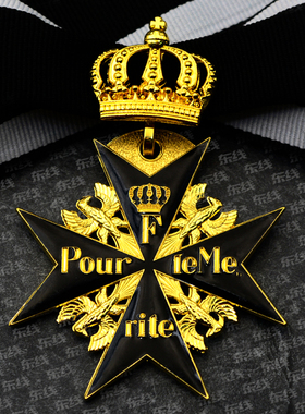 双剑橡树叶皇冠普鲁士德意志黑色马克斯蓝马克思勋章