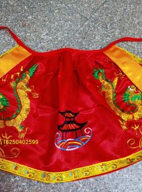 [红色黄色龙佛衣]神披风披肩龙袍凤袍佛衣佛袍佛堂寺庙佛像用品