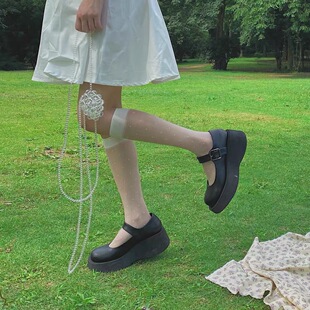 日系透明水晶袜子 韩版 波点长袜女袜女ins潮波点夏季 薄款