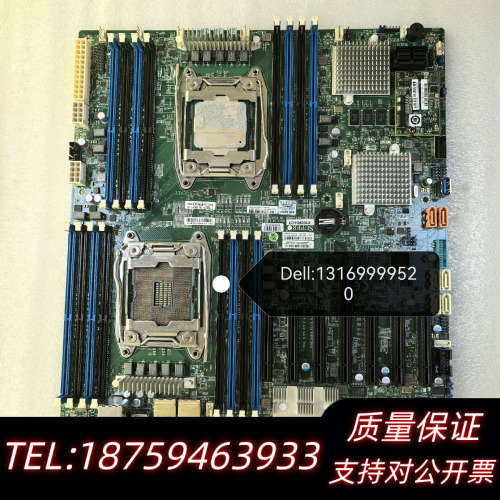 超微 X10DRH-CT 主板 2G阵列卡X99集成LSI3.询价