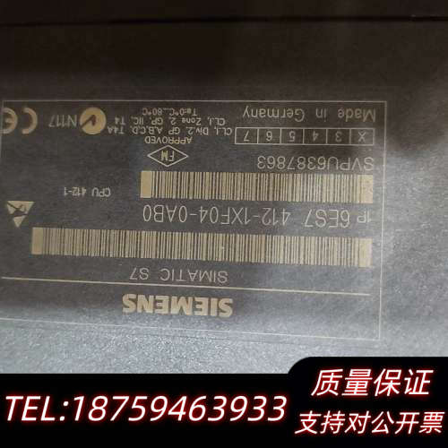 412-1XF04-0AB0 400PLC主机 拆询价