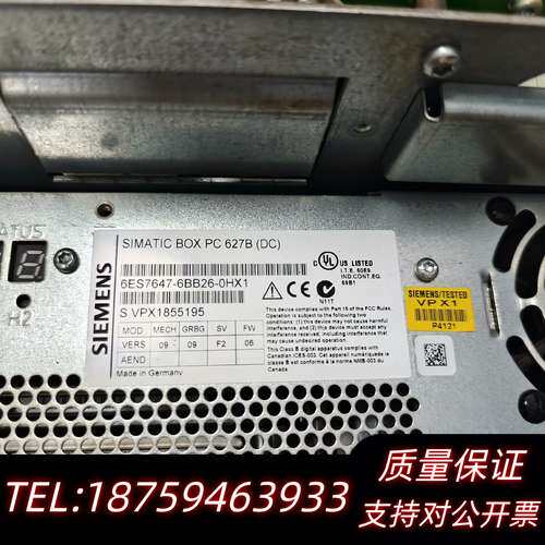 840D操作面板 PC 627B 6ES7647-6B询价